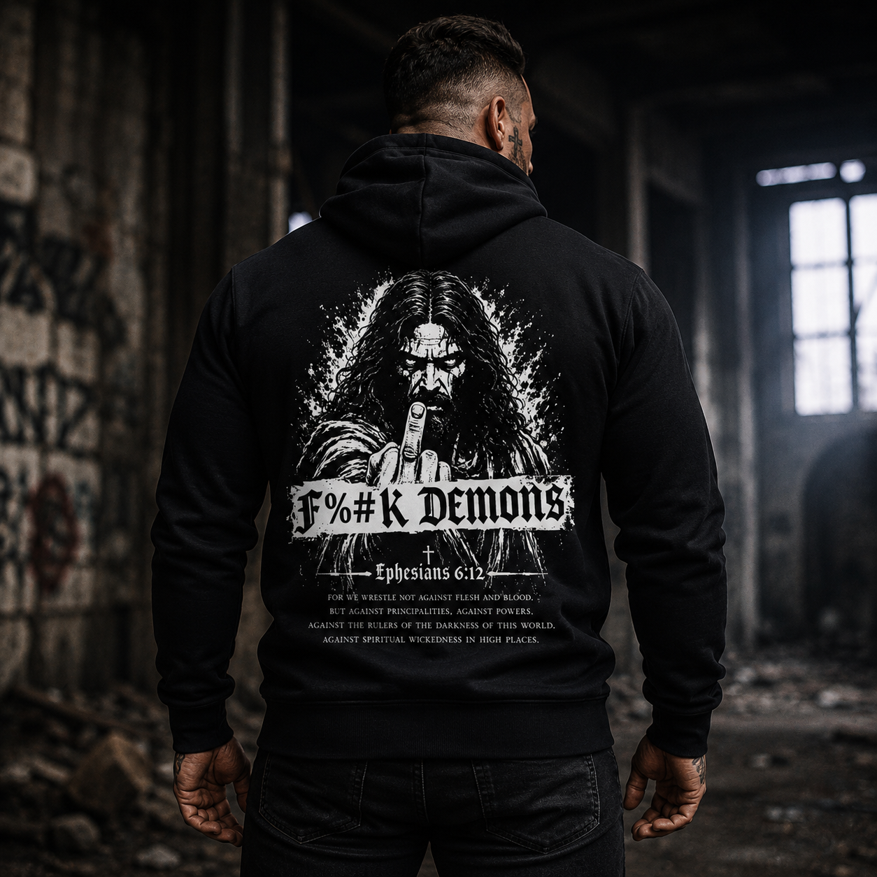 F%#K DEMONS™ Christian Hoodie