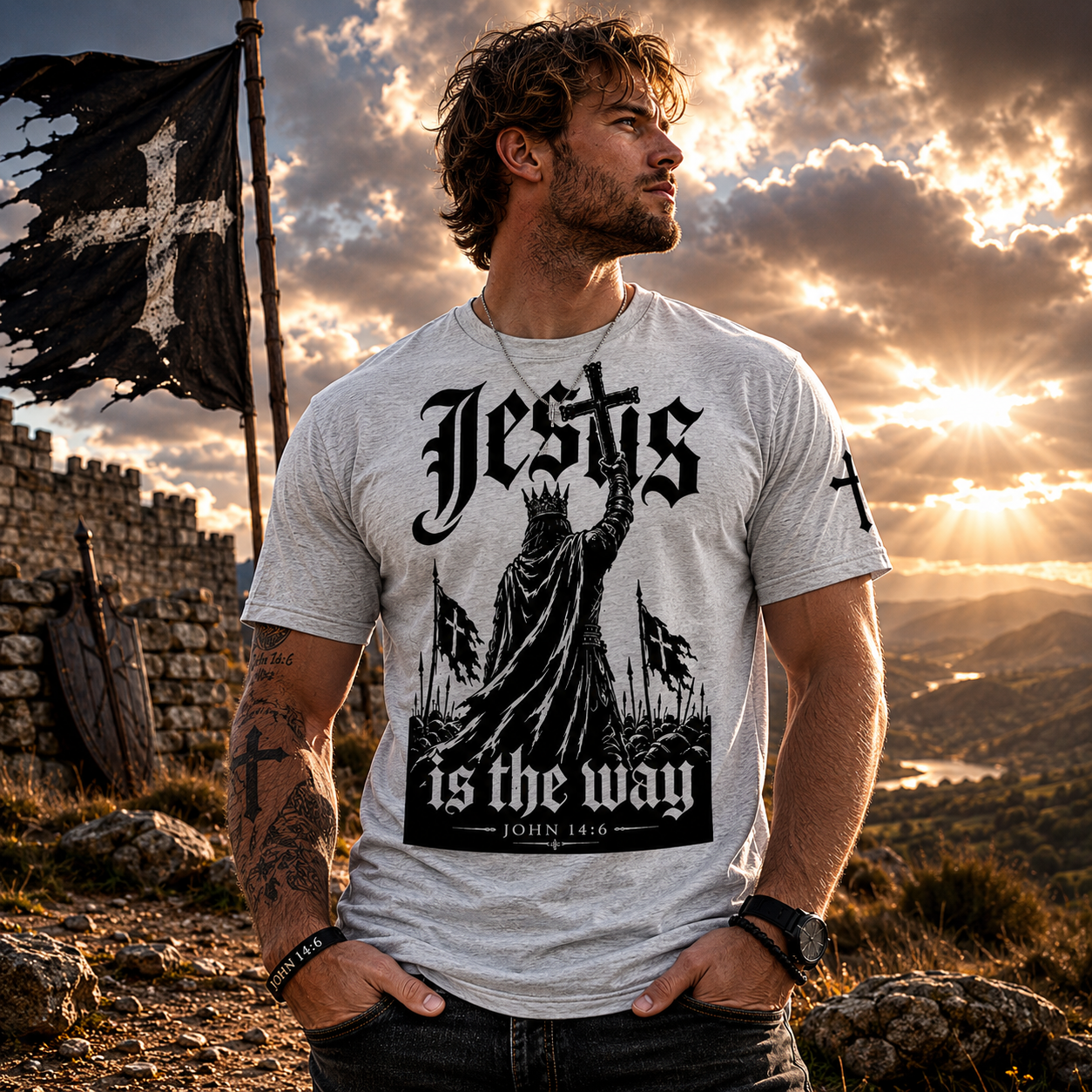 JESUS IS THE WAY™ Christian T-Shirt