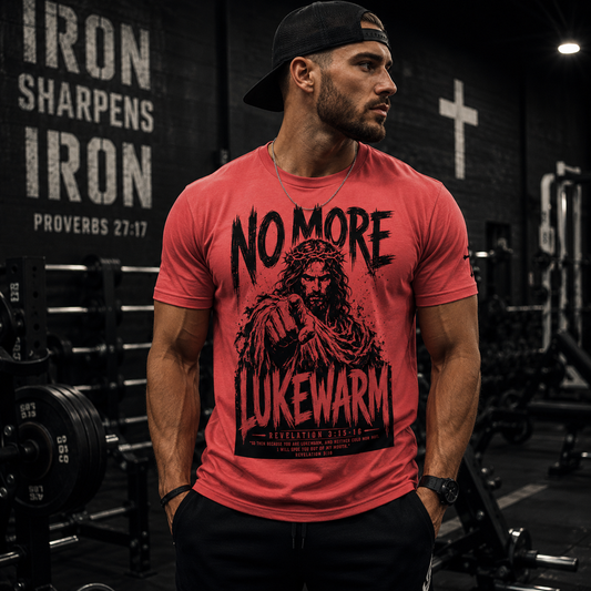 NO MORE LUKEWARM™ Christian T-Shirt