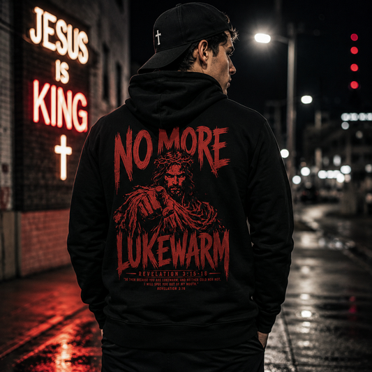 NO MORE LUKEWARM™ Christian Hoodie